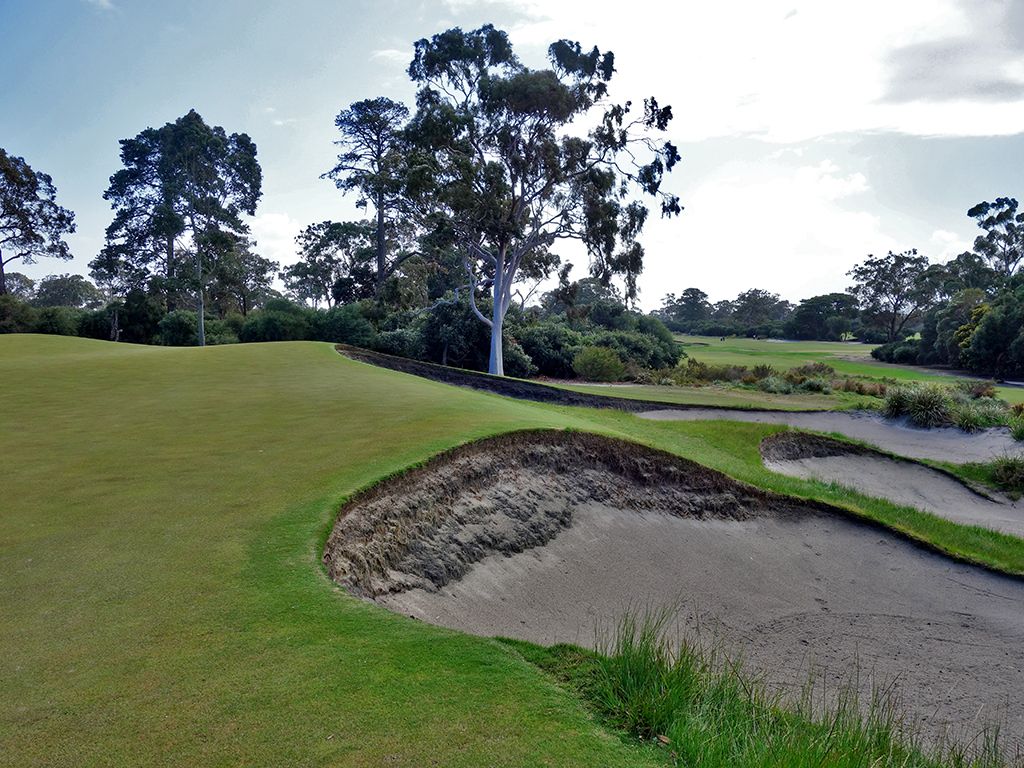 15th Hole at Kingston Heath Golf Club (154 Yard Par 3)